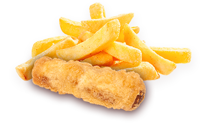 seOrder Battered Sausage and Chips from Master Fryer